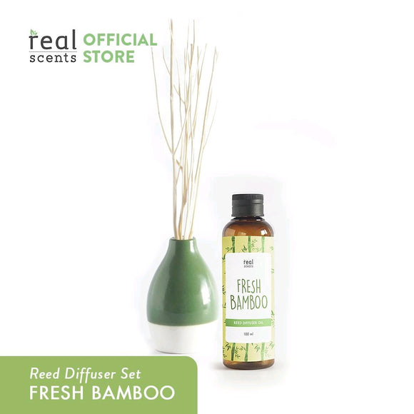 Fresh Bamboo Reed Diffuser Set